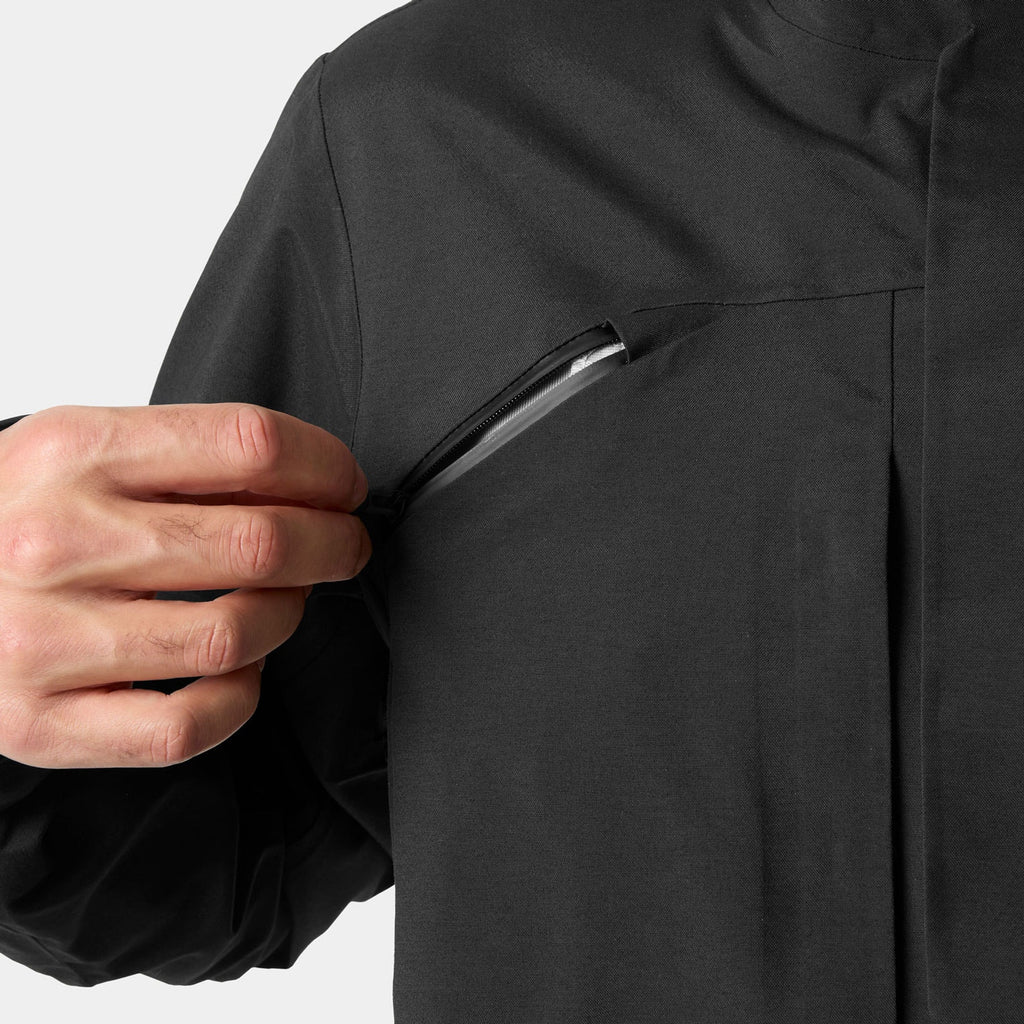 SOGN PATROL SHELL JACKET, BLACK, XXL