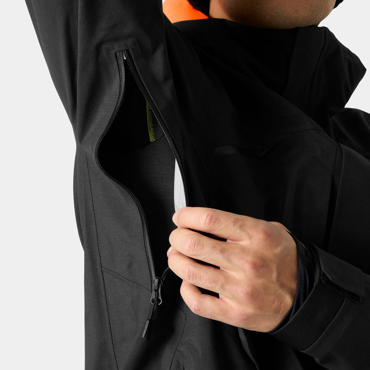 SOGN PATROL SHELL JACKET, BLACK, XXL