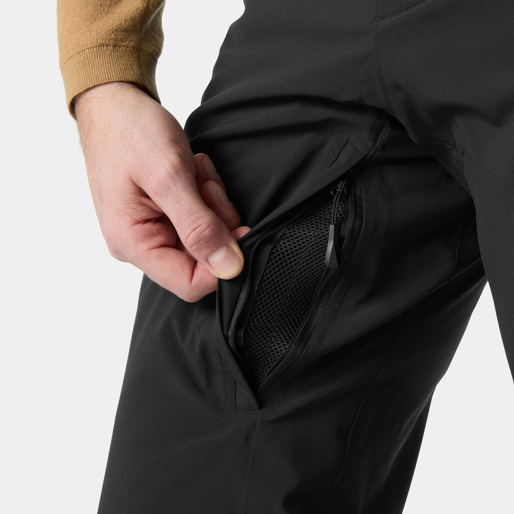 ALPHA INS PANT, BLACK, XXL
