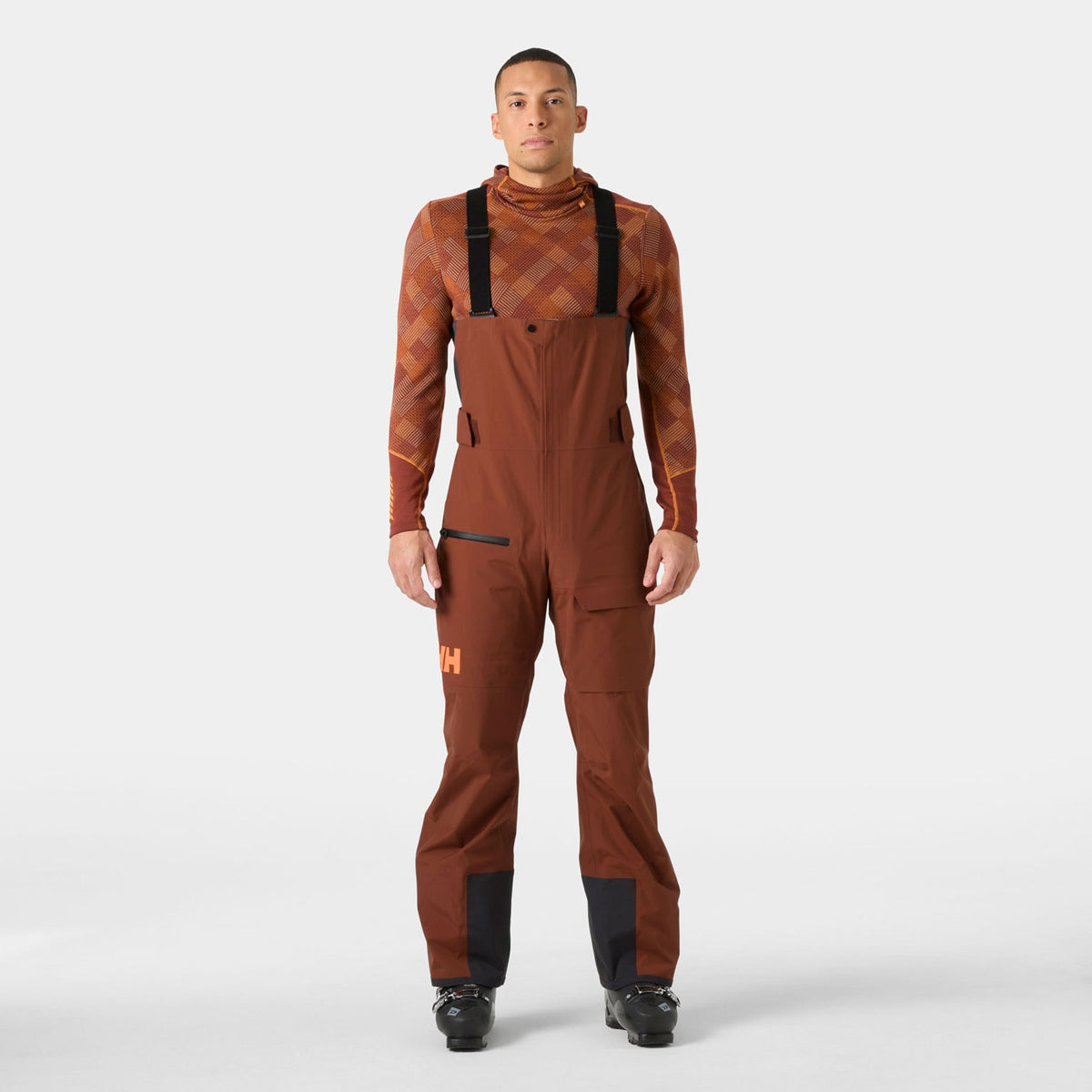 SOGN BIB SHELL 20 PANT, IRON OXIDE, XXL Main image