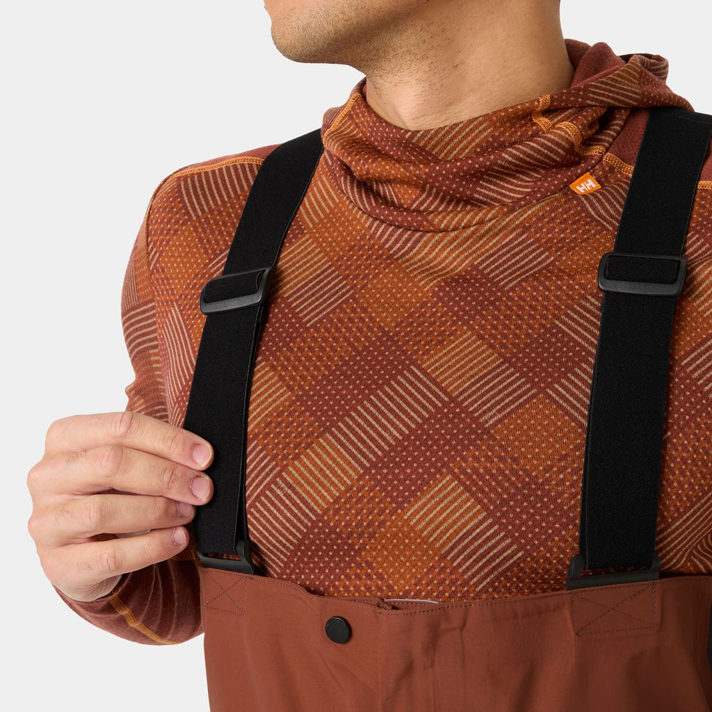 SOGN BIB SHELL 20 PANT, IRON OXIDE, XXL