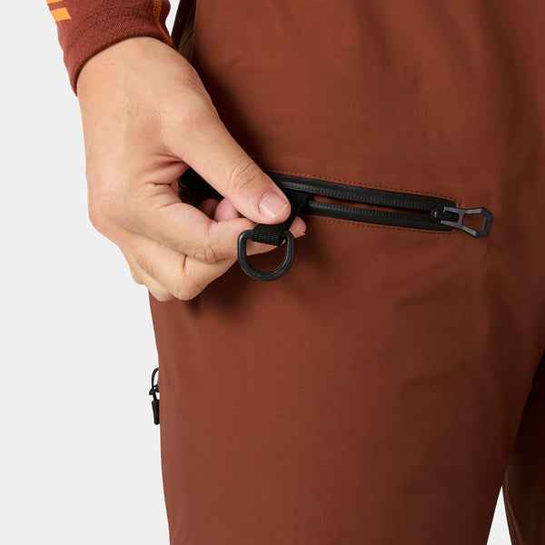 SOGN BIB SHELL 20 PANT, IRON OXIDE, XXL