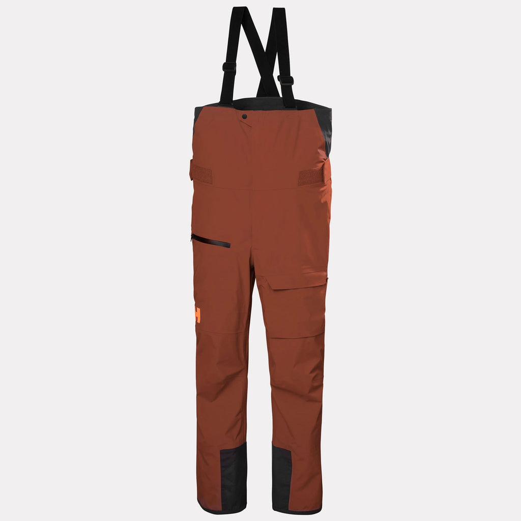 SOGN BIB SHELL 20 PANT, IRON OXIDE, XXL