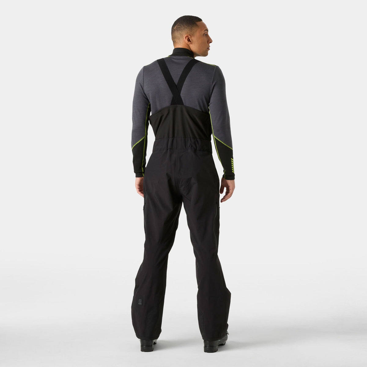 SOGN BIB SHELL 20 PANT, BLACK, XXL