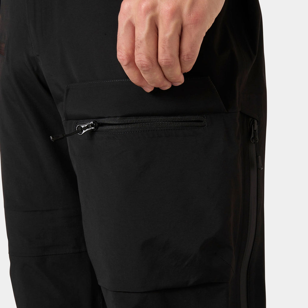 SOGN BIB SHELL 20 PANT, BLACK, XXL
