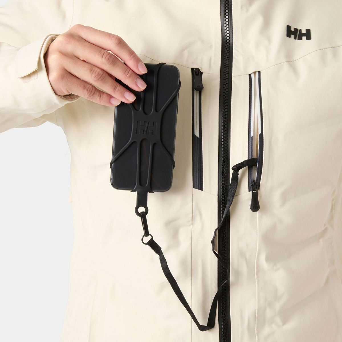 W ALPHELIA PUFFY JACKET, CREAM, XS