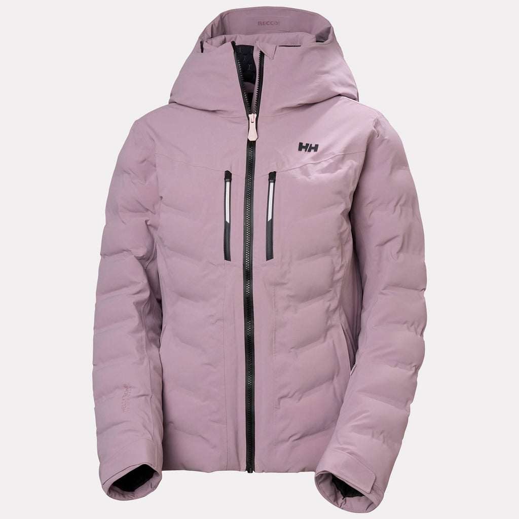 W ALPHELIA PUFFY JACKET, PURPLE CLAY, S
