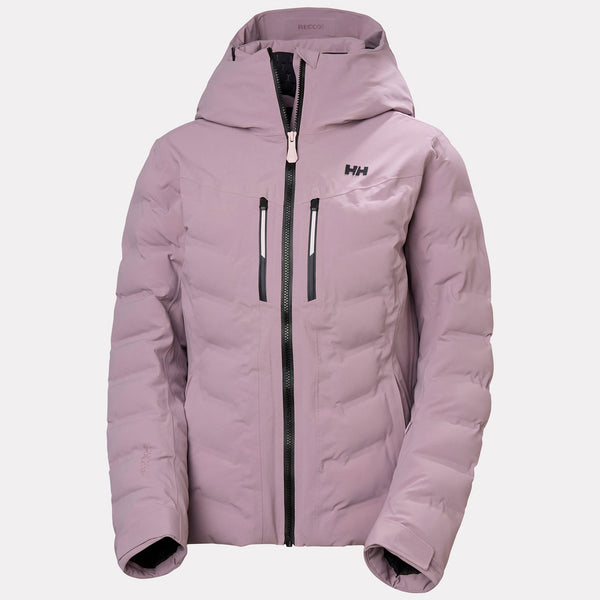 W ALPHELIA PUFFY JACKET, PURPLE CLAY, S