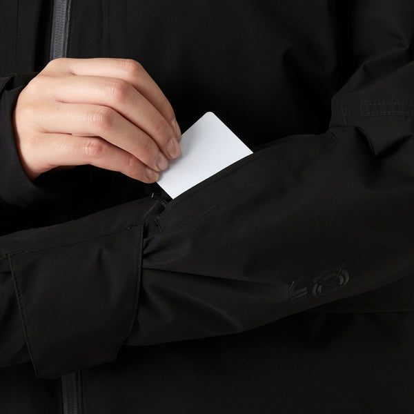 W EMIKO INSULATED JACKET, BLACK, L
