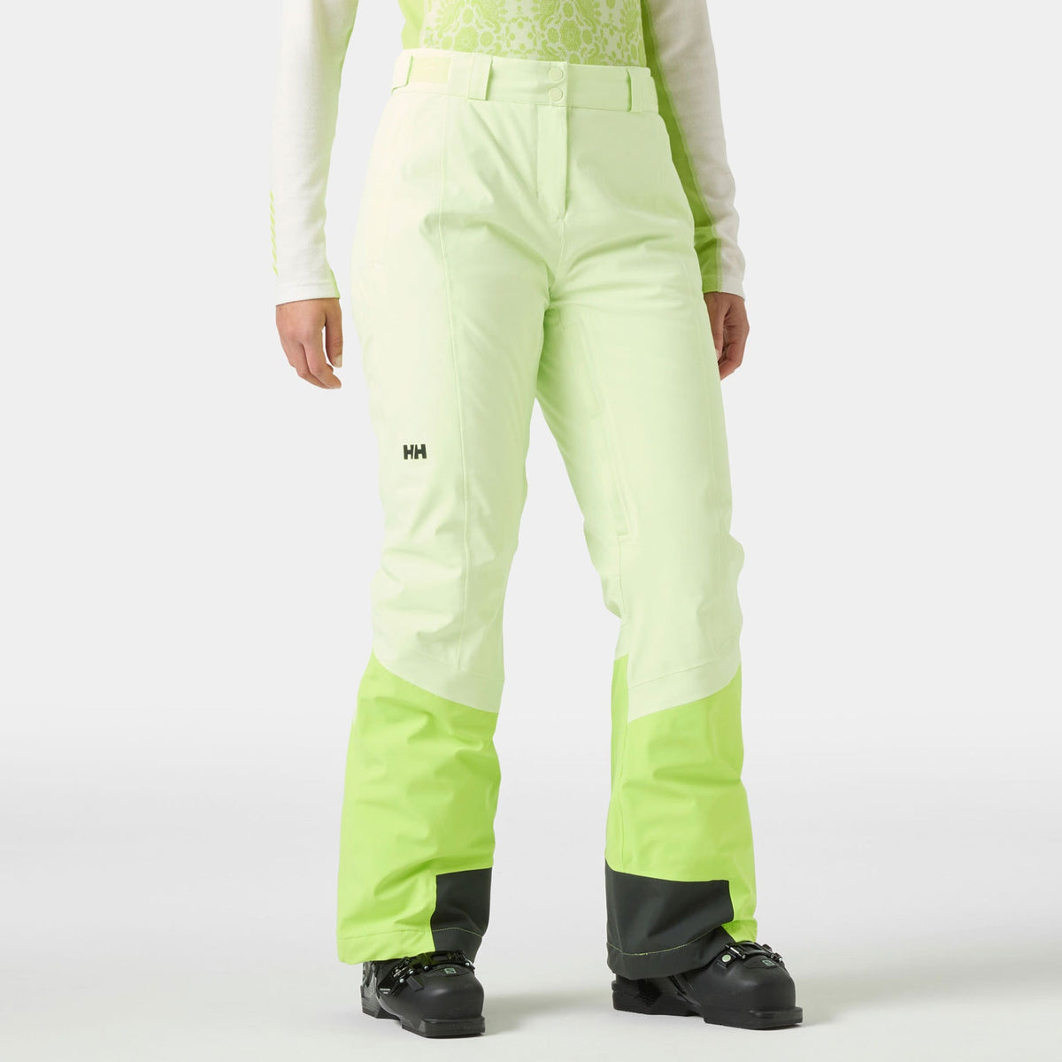 W ALPHELIA INS PANT, WASHED LIME, L