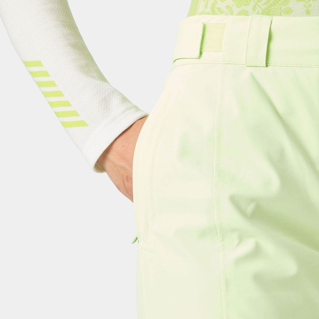 W ALPHELIA INS PANT, WASHED LIME, L