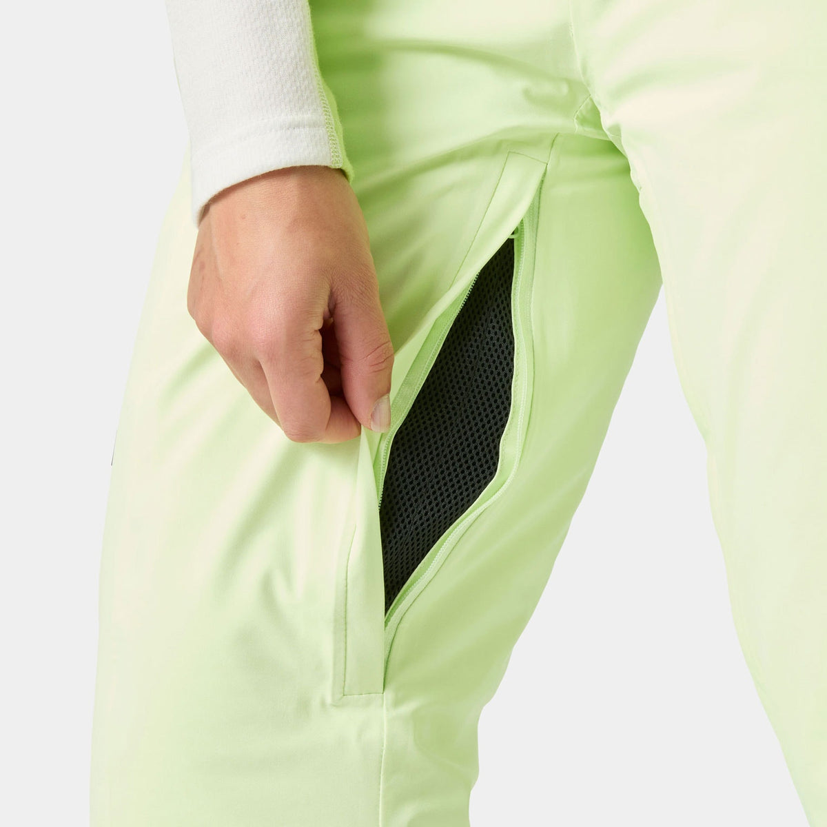 W ALPHELIA INS PANT, WASHED LIME, L