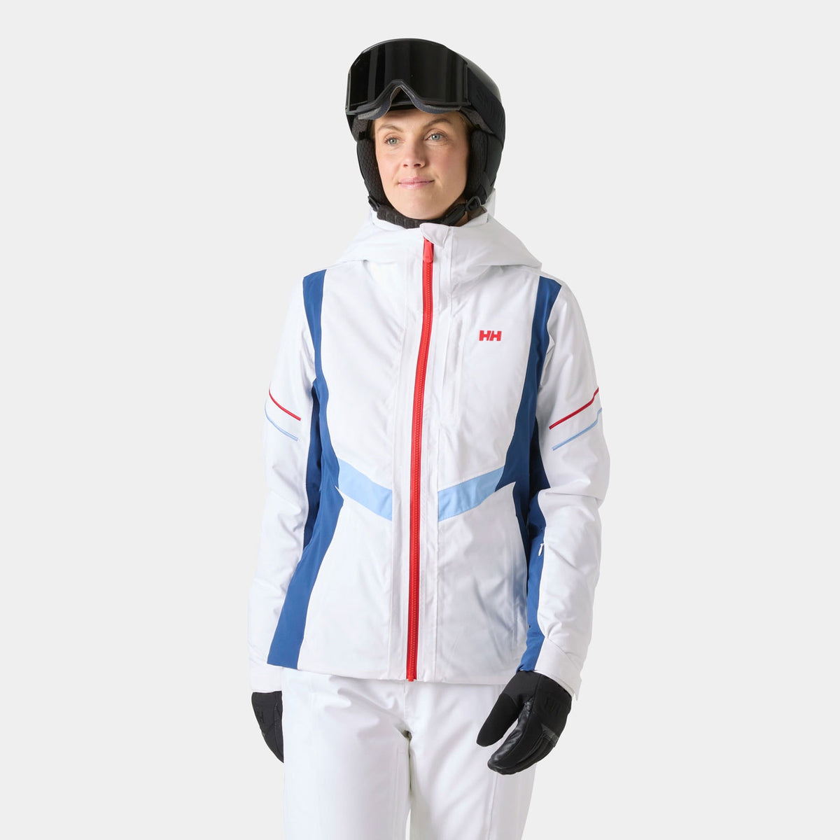W COURCHEVEL JACKET, WHITE, L