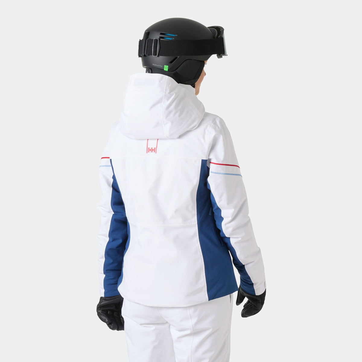 W COURCHEVEL JACKET, WHITE, L