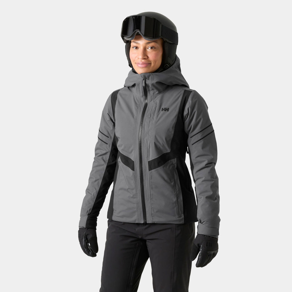 W COURCHEVEL JACKET, THUNDER GRE, L