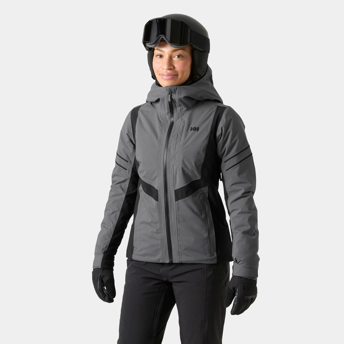 W COURCHEVEL JACKET, THUNDER GRE, L