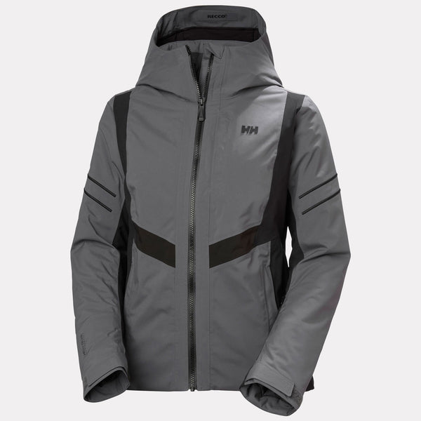 W COURCHEVEL JACKET, THUNDER GRE, L