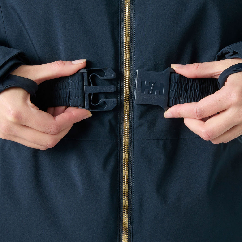W BELLISSIMO BELTED JACKET, NAVY, L