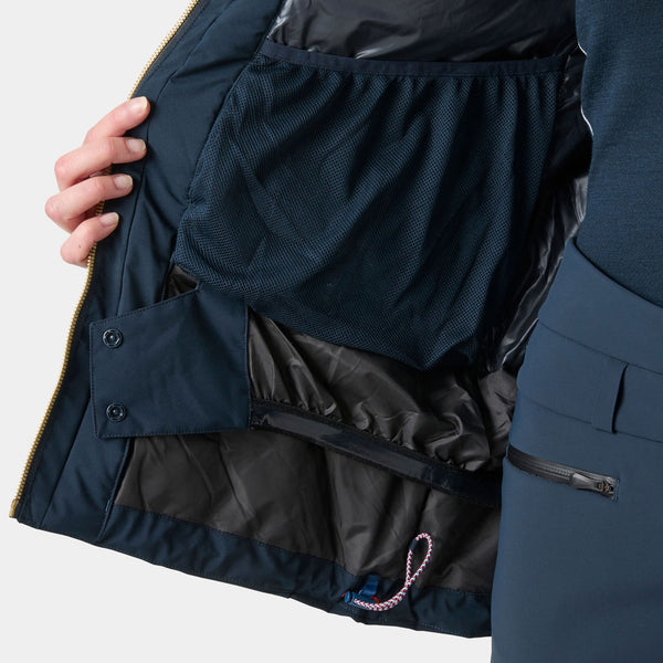 W BELLISSIMO BELTED JACKET, NAVY, L