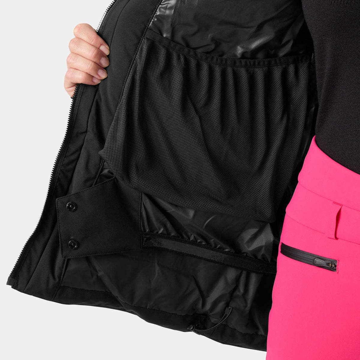 W BELLISSIMO BELTED JACKET, BLACK, L