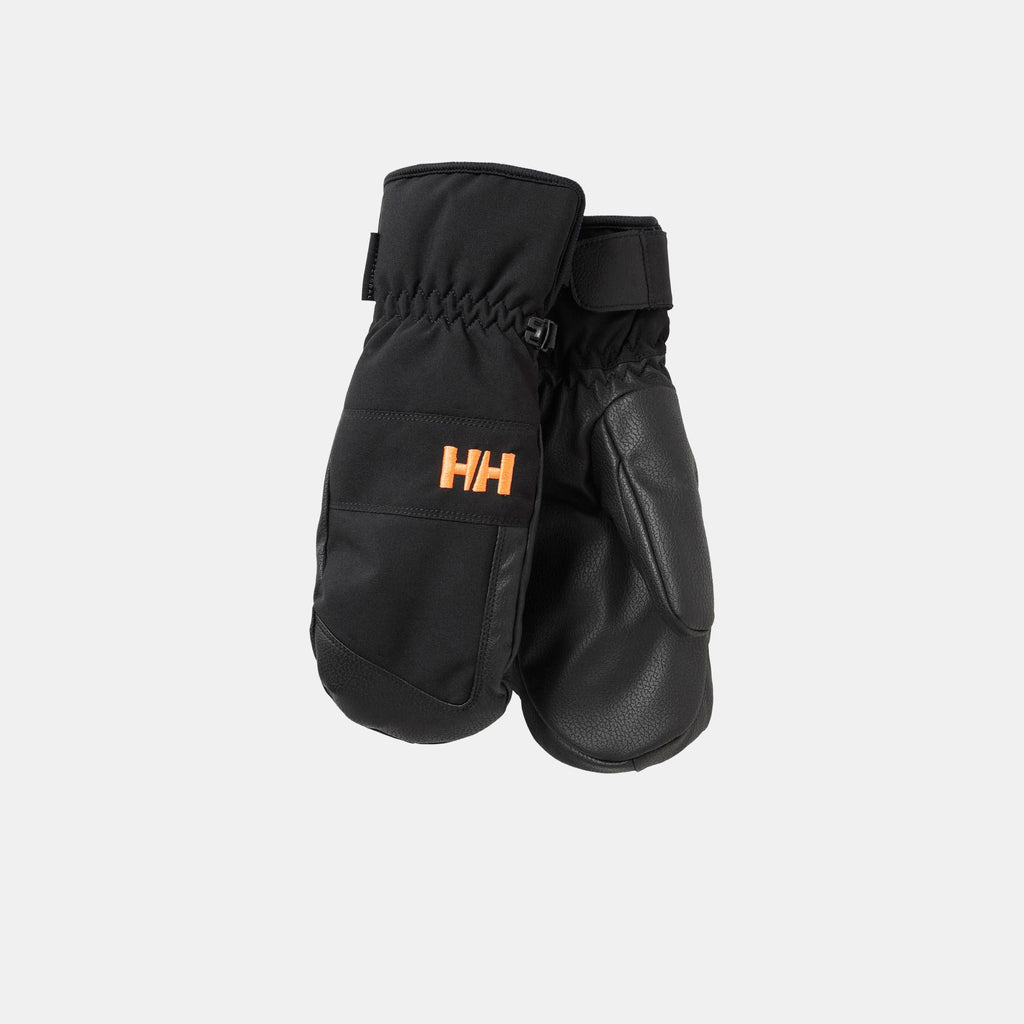 HH JR MITTEN 20, BLACK NEW, 140/10