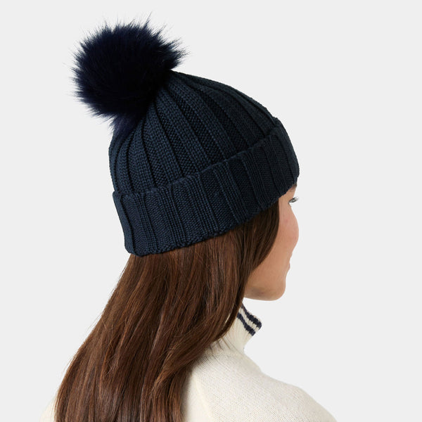 W LIMELIGHT BEANIE, NAVY, STD
