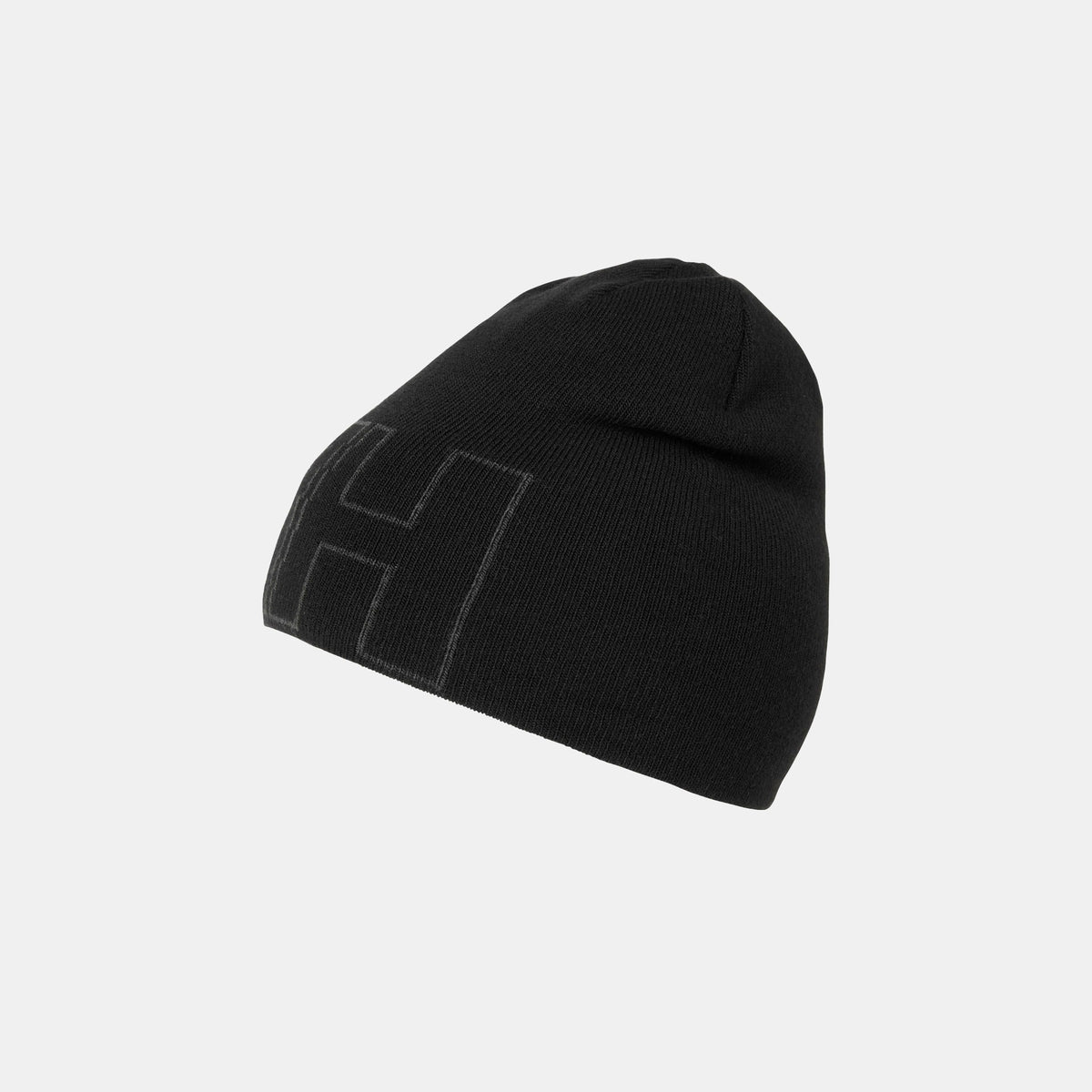 K OUTLINE BEANIE, BLACK, 49/50