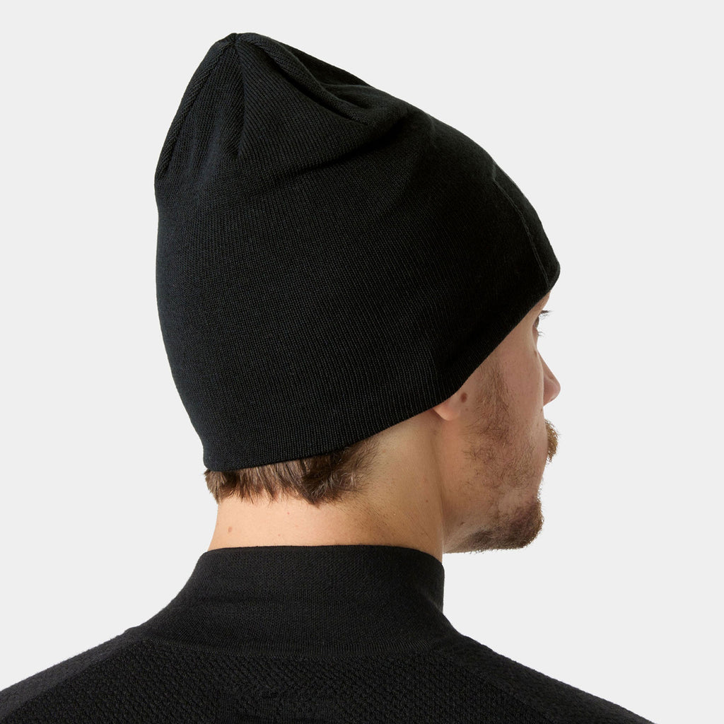 OUTLINE BEANIE, BLACK, STD