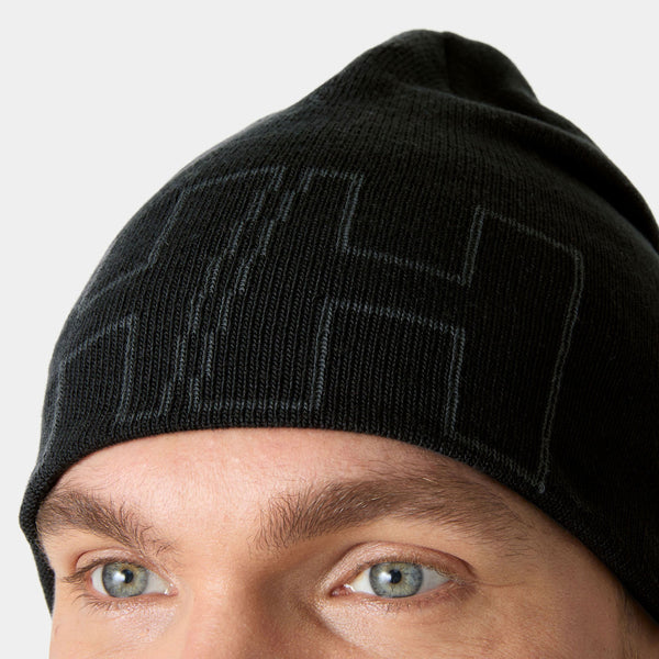OUTLINE BEANIE, BLACK, STD