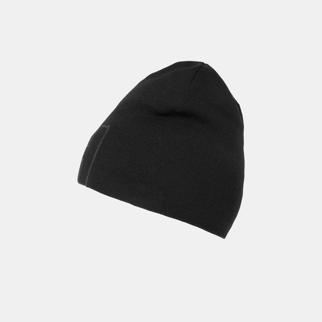 OUTLINE BEANIE, BLACK, STD