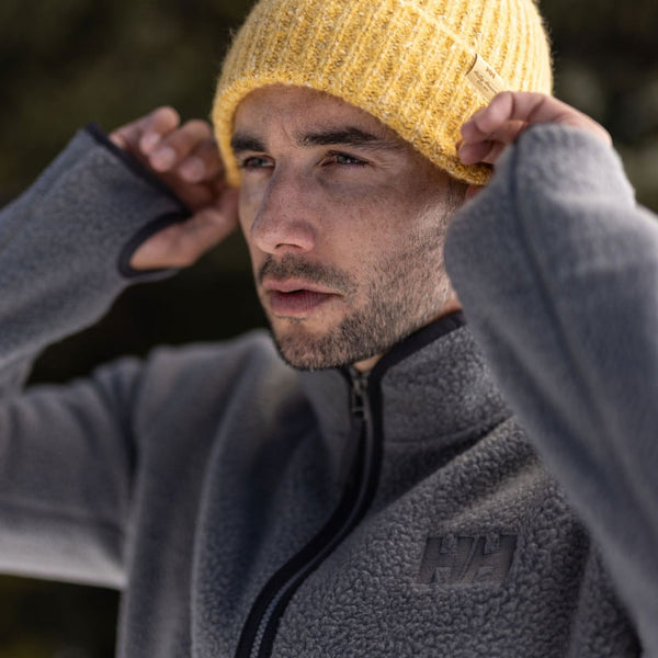 COZY BEANIE, SAND, STD