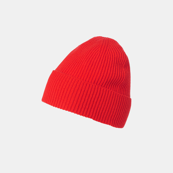 HH WOOL BEANIE, ALERT RED, STD