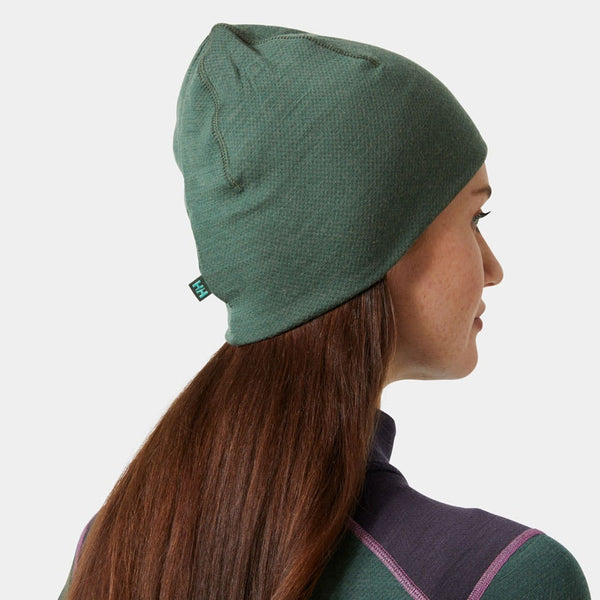 HH LIFA MERINO BEANIE, JUNGLE GREE, STD