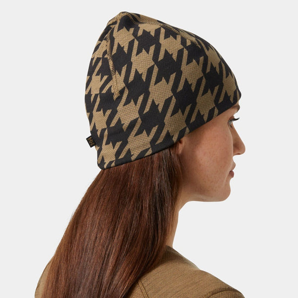 HH LIFA MERINO BEANIE, SEPIA HOUND, STD