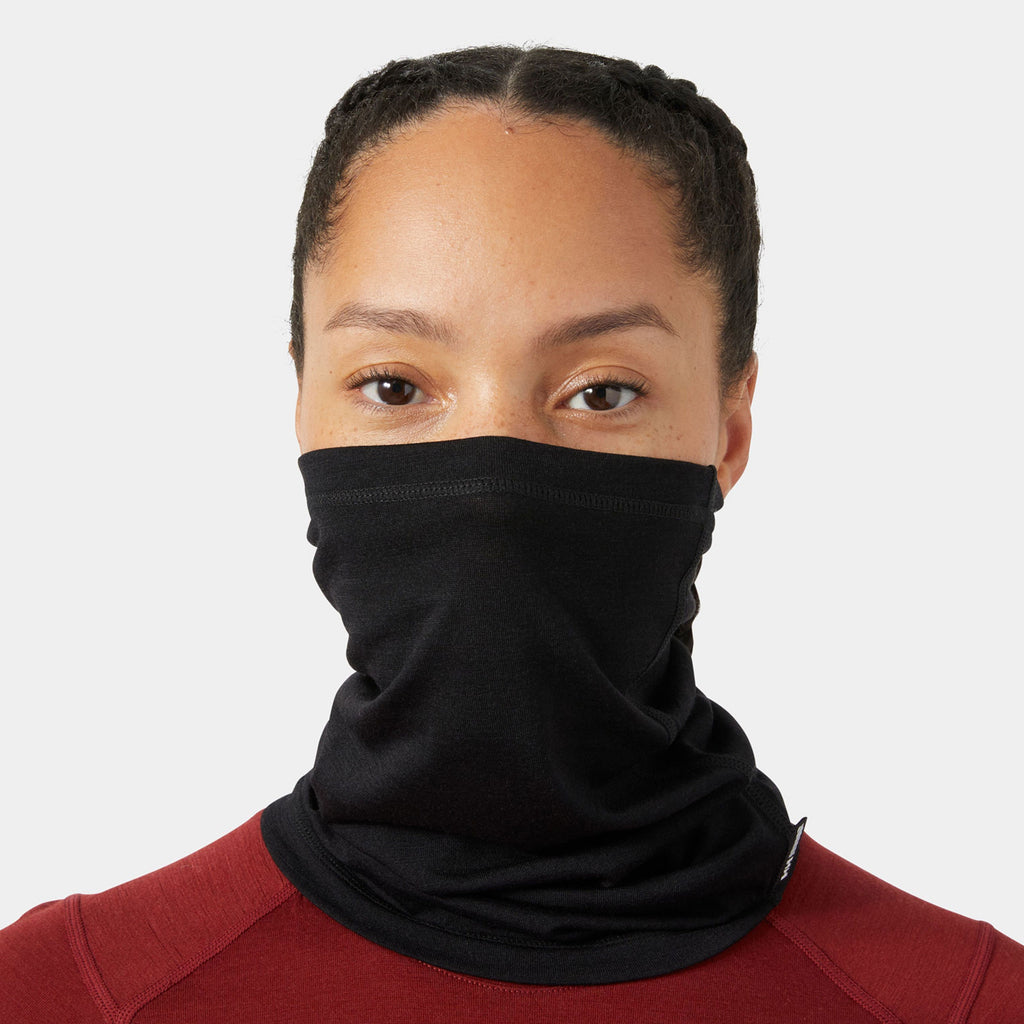 DURAWOOL NECK, BLACK, STD