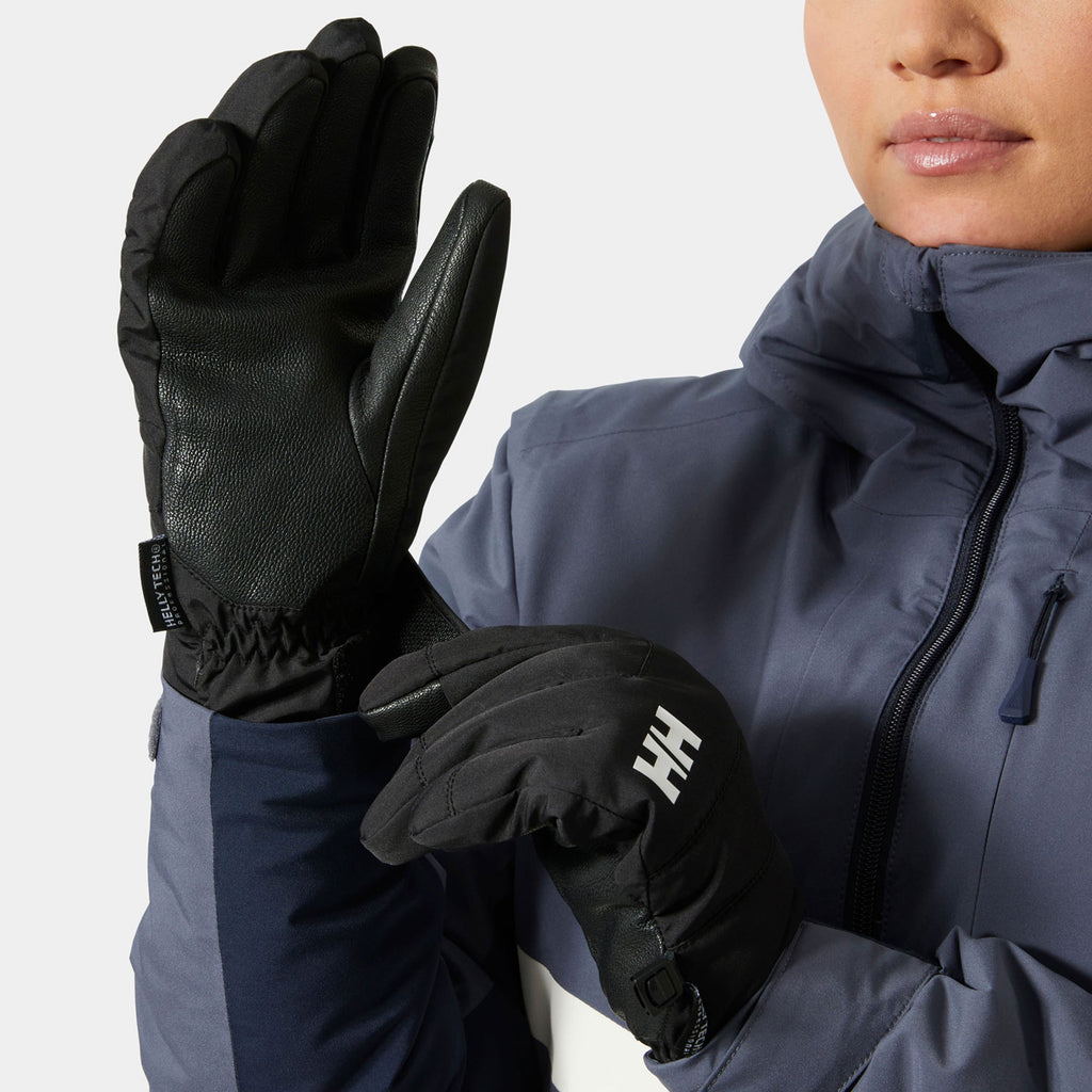 W SWIFT HT GLOVE, BLACK, L