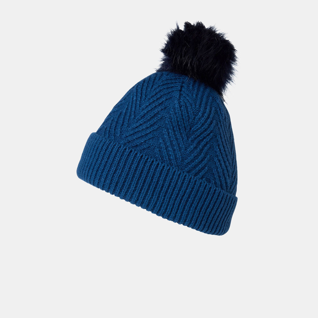 K LUMI BEANIE, DARK BLUE, 49/50